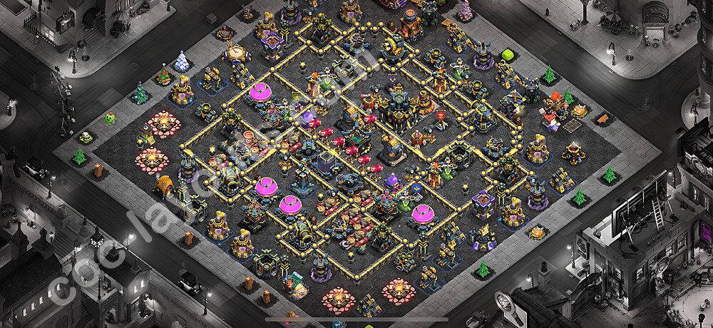 TH17 Anti 3-Star Base β Competitive War Layout Updated 2026