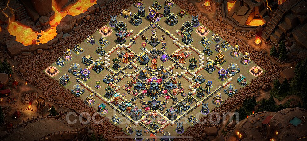TH17 Anti 3-Star War Layout – Copy Link Included Season 2026