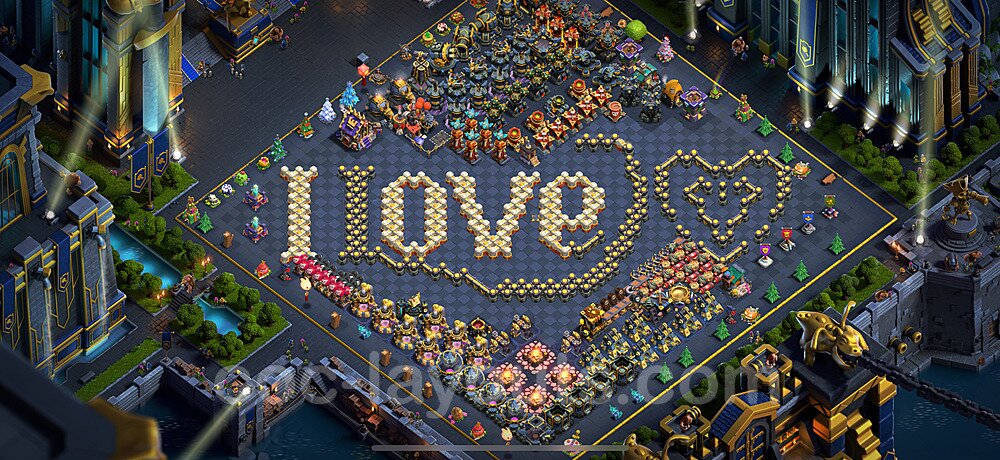 TH17 Defensive War Layout – Solid Defense with Link 2026