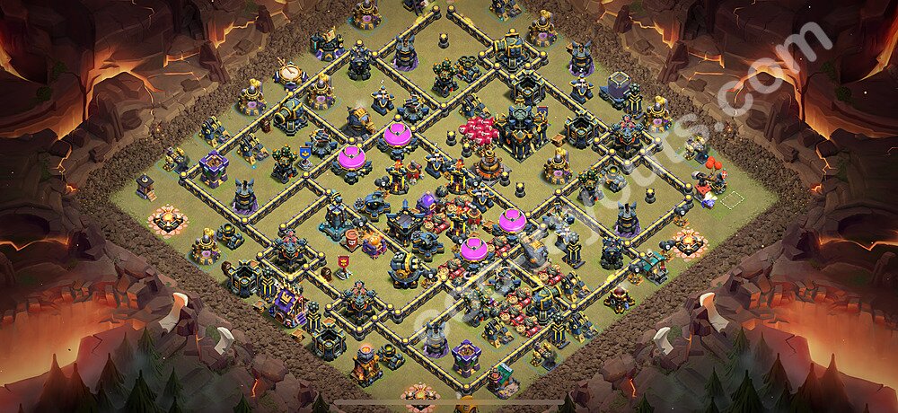 TH17 Solid Defense Base Design – Top War Layout 2026