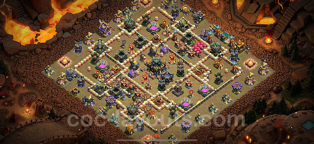 TH17 Solid Defense War Layout – Copy Link Included Season 2026