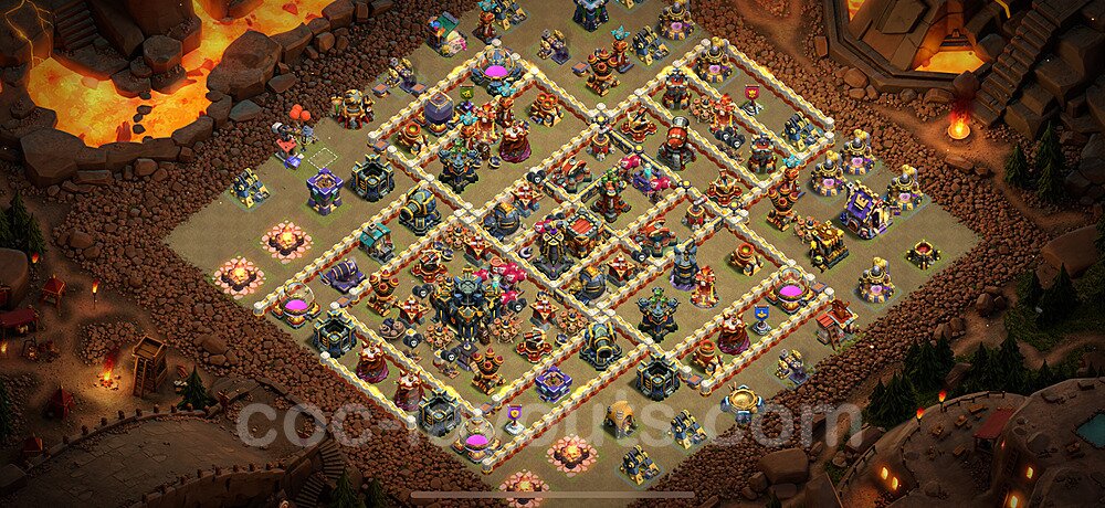TH17 War Layout – Anti Everything Strategy & Base Link 2025