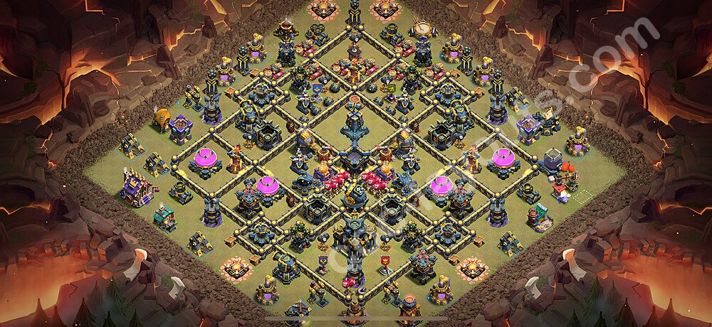 TH17 War Village Layout – Anti Air Ranked Design Updated 2026