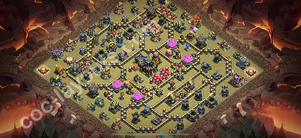 Ultimate TH17 War Base – Anti 3-Star with Copy Link 2025