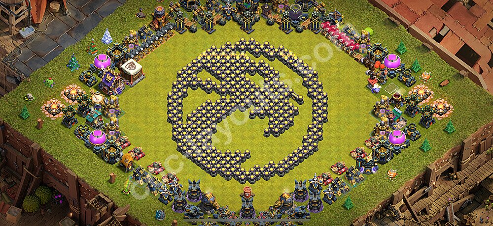 Ultimate TH17 War Base – Solid Defense with Copy Link Season 2026