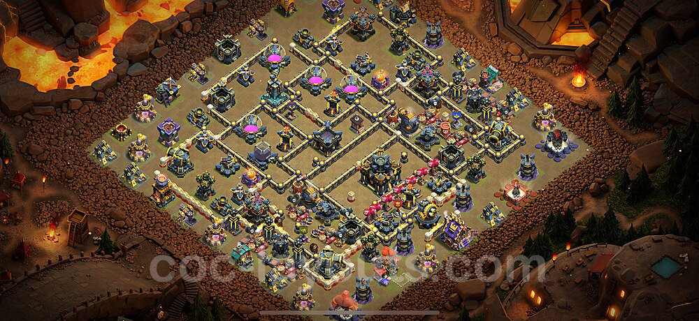 War Base Layout TH17 – Anti 3-Star Defensive Strategy Updated 2026