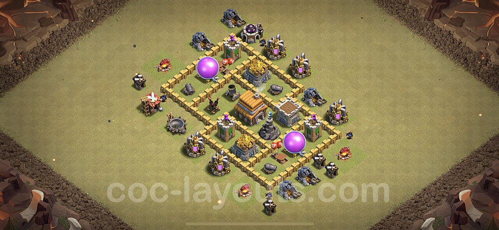 TH5 Anti Everything Base – Competitive Hybrid Layout 2025