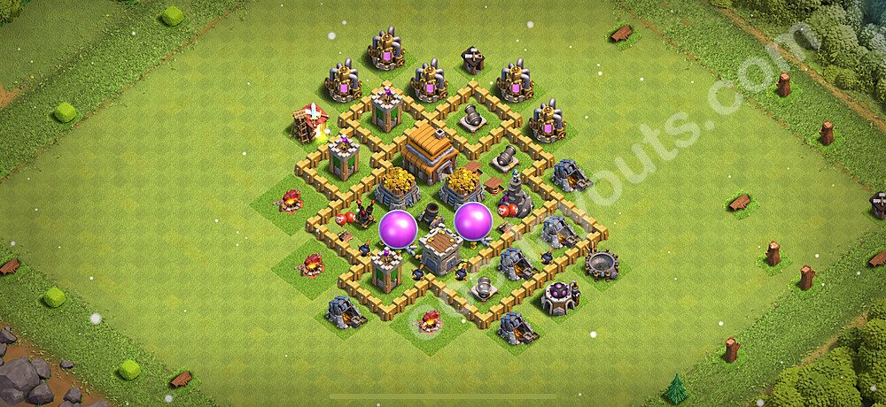 TH5 Resource Protection Base – Competitive Hybrid Layout Updated 2026