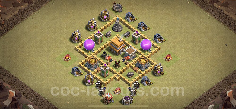 TH5 War Layout – Anti Everything Strategy & Base Link Updated 2026