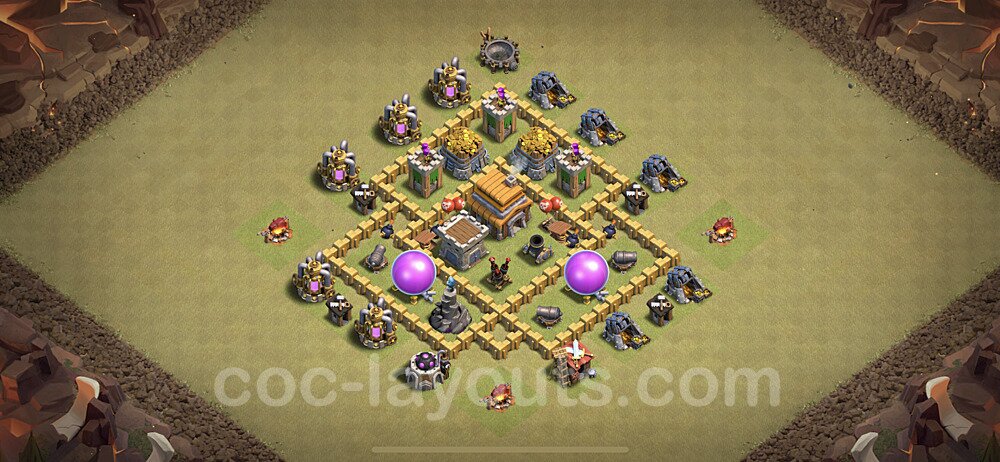 Top Rated TH5 Base – Hybrid Defense Hybrid Design Season 2026