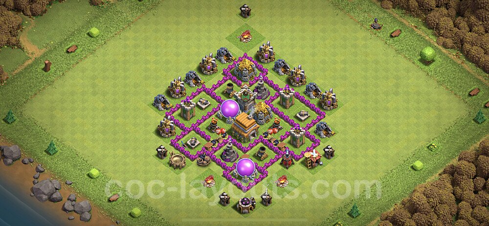 Meta TH6 Hybrid Base – Anti 2-Star Updated 2025