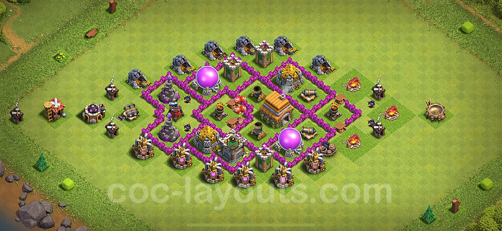 Pro TH6 Hybrid Design – Resource Protection Base Link Season 2026