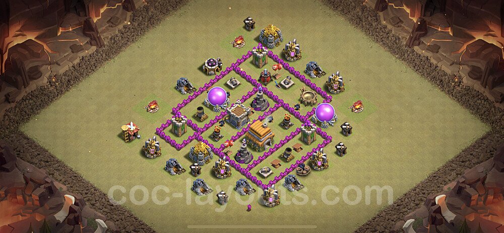TH6 Anti Everything Base Design – Top War Layout Season 2026