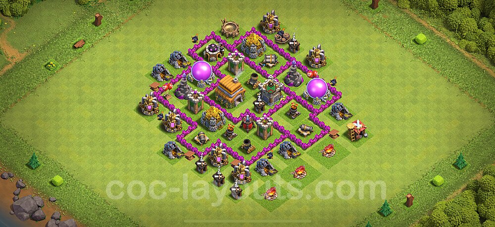 TH6 Farming Base Plan – Anti Everything with Base Link 2026