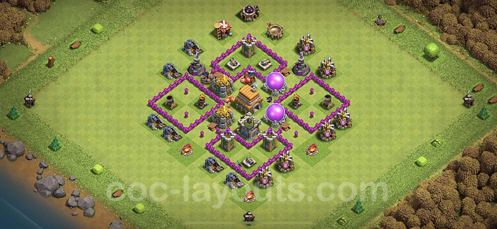 TH6 Farming Layout – Anti Everything Strategy & Base Link 2026