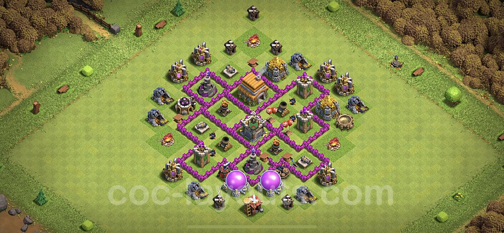 TH6 Trophy Pushing Trophy Layout – Copy Link Included Updated 2026