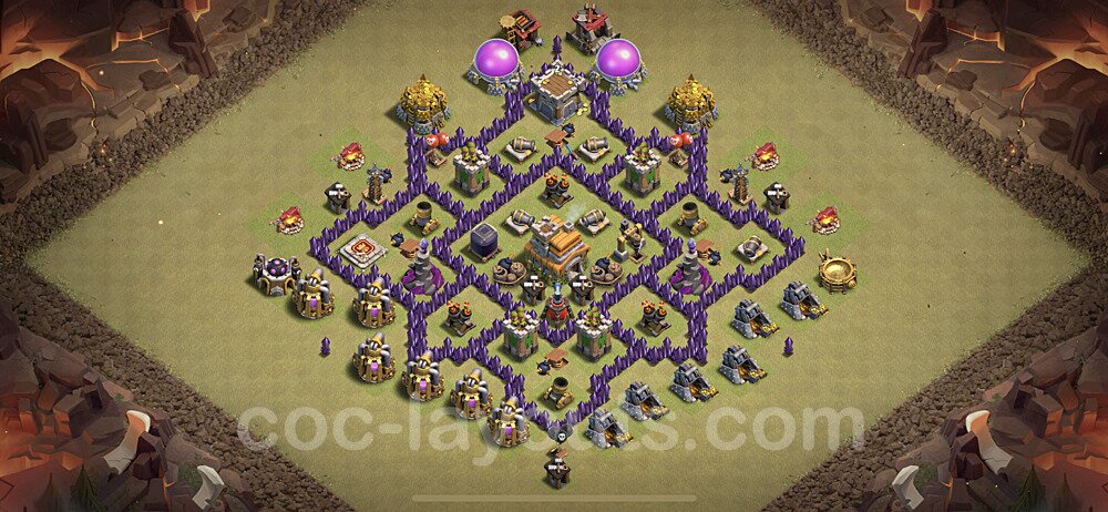 Anti Air War Base for TH7 – Instant Copy Link Updated 2026