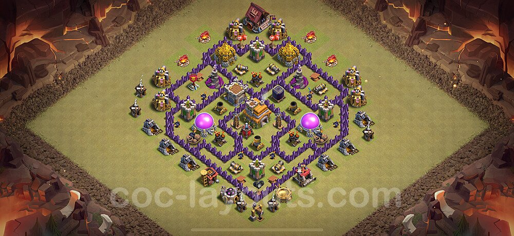 Anti Everything Layout for TH7 – Proven War Base 2026