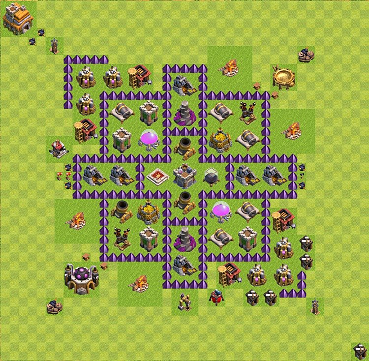 Dominate with This TH7 Farming Base – Resource Protection Updated 2026