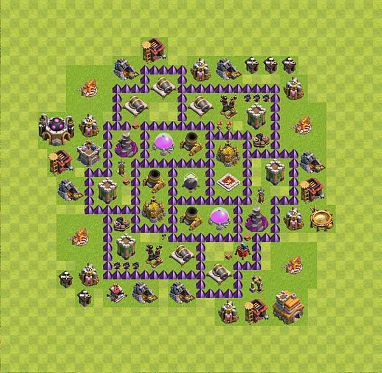 Meta TH7 Farming Base – Resource Protection Updated 2025