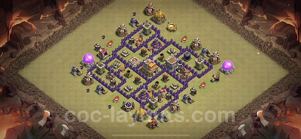 New TH7 War Base – Anti Everything Design & Copy Link 2026