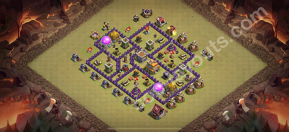 TH7 Anti Everything Base – Award-Winning War Layout 2026