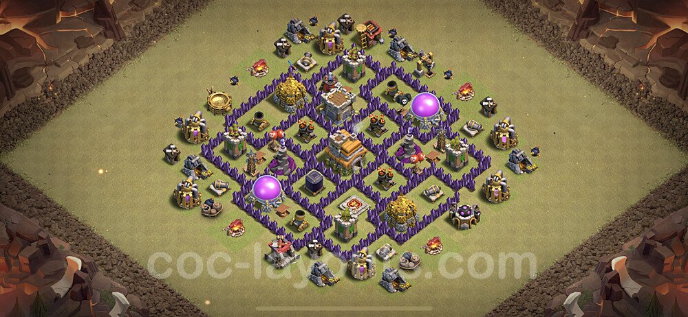 TH7 Anti Everything Base – Competitive Hybrid Layout Updated 2026
