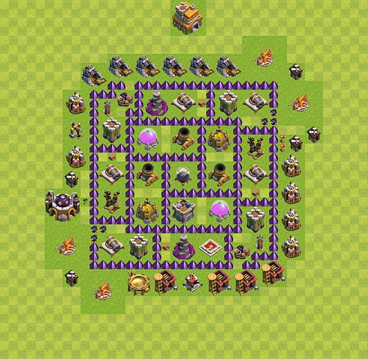 TH7 Resource Protection Farming Layout β Copy Link Included Season 2026