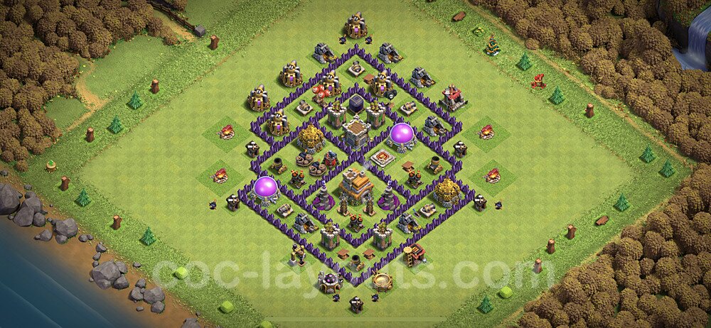 TH7 Trophy Base Plan – Anti 3-Star with Base Link 2026