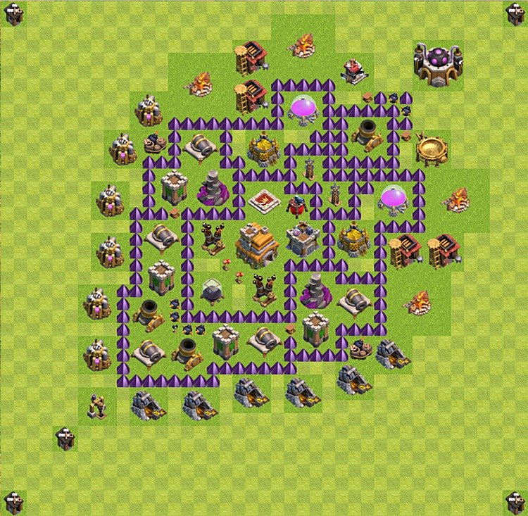 TH7 Trophy Base with Link – Trophy Pushing Layout Updated 2026