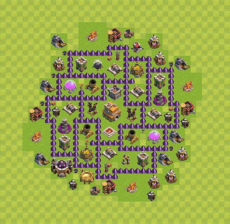 TH7 Trophy Layout – Trophy Pushing Strategy & Base Link Season 2026