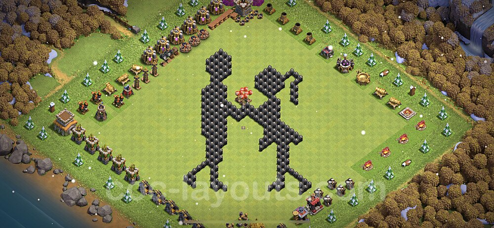 High Win-Rate TH8 War Base β Solid Defense Layout 2026