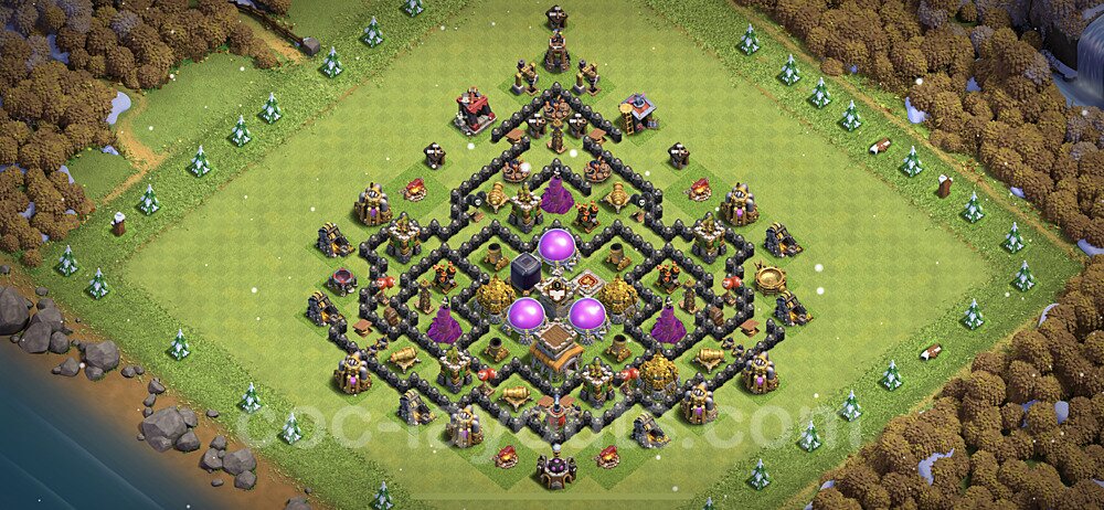 New TH8 Farming Base – Resource Protection Design & Copy Link 2025