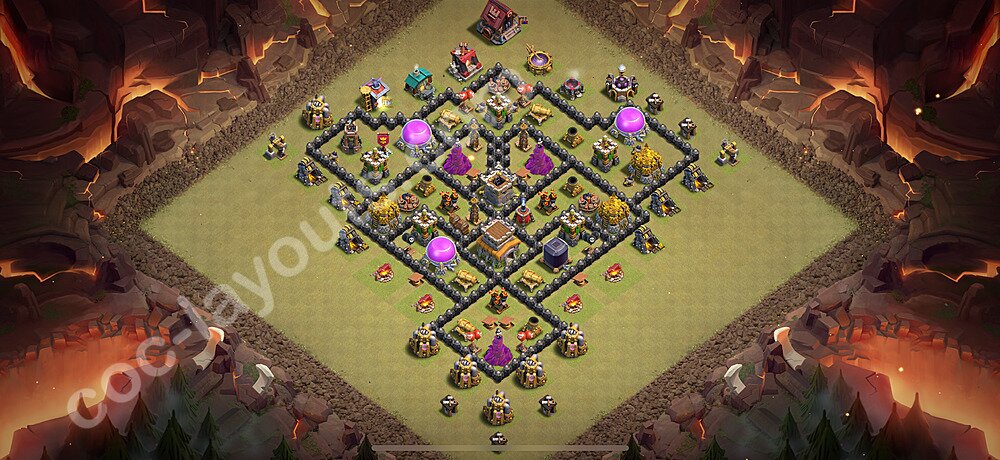 Optimized TH8 Base β Hybrid Defense Hybrid Plan 2026