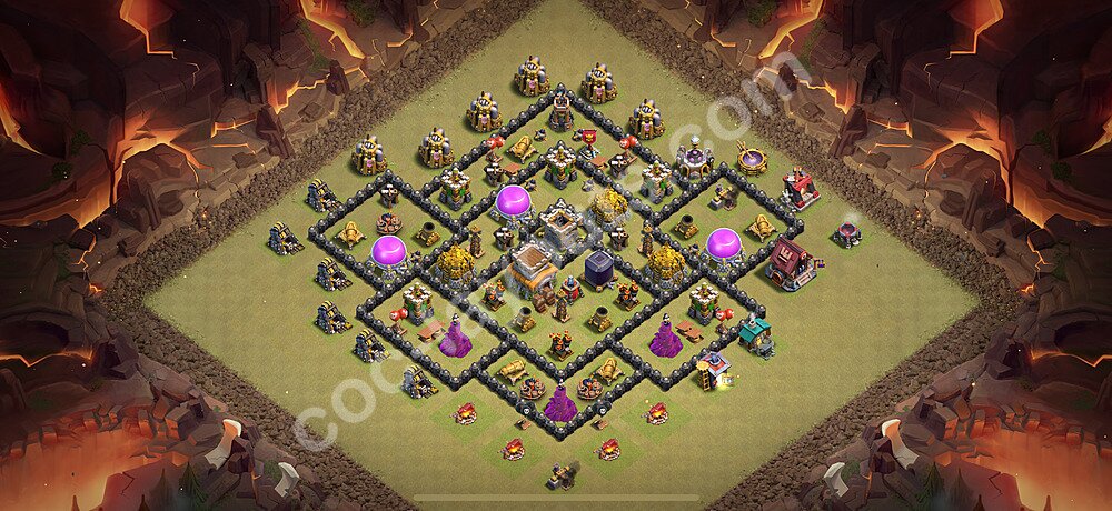 Pro TH8 Hybrid Design β Hybrid Defense Base Link 2026