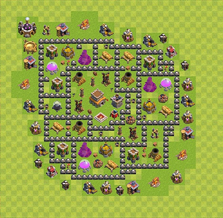 Ranked TH8 Trophy Base – Trophy Pushing with Link Updated 2026