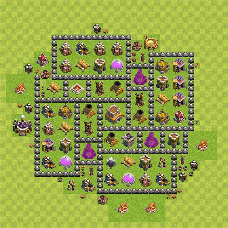 Ranked TH8 Trophy Base β Trophy Pushing with Link Updated 2026