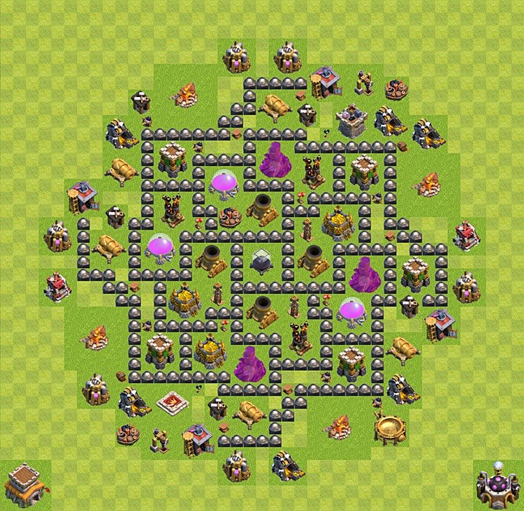 Tested TH8 Farming Base – Resource Protection Plan & Copy Link 2025