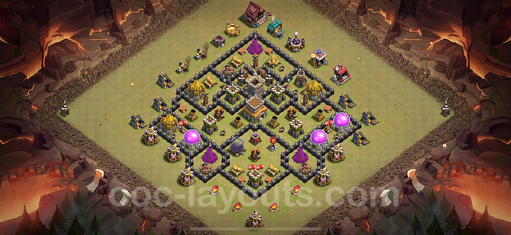 TH8 Anti 2-Star Base β Award-Winning Hybrid Layout Updated 2026