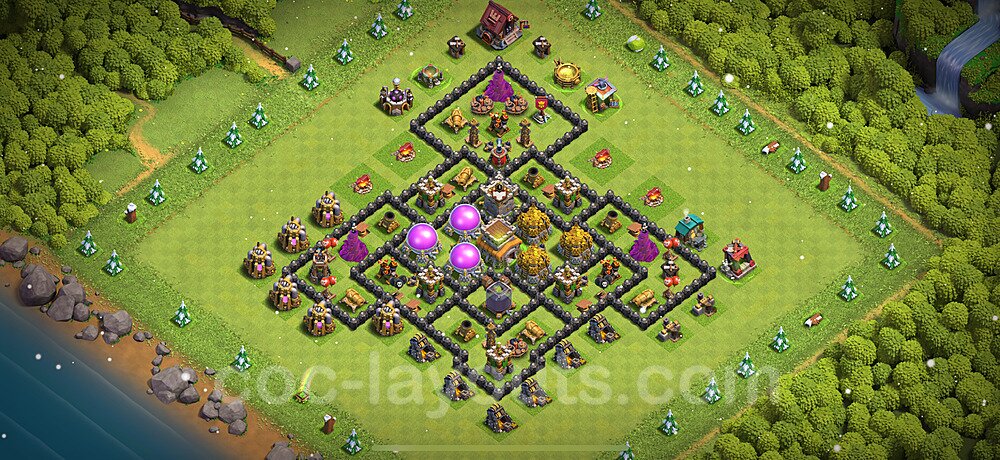 TH8 Anti Everything Base β Competitive Farming Layout 2026