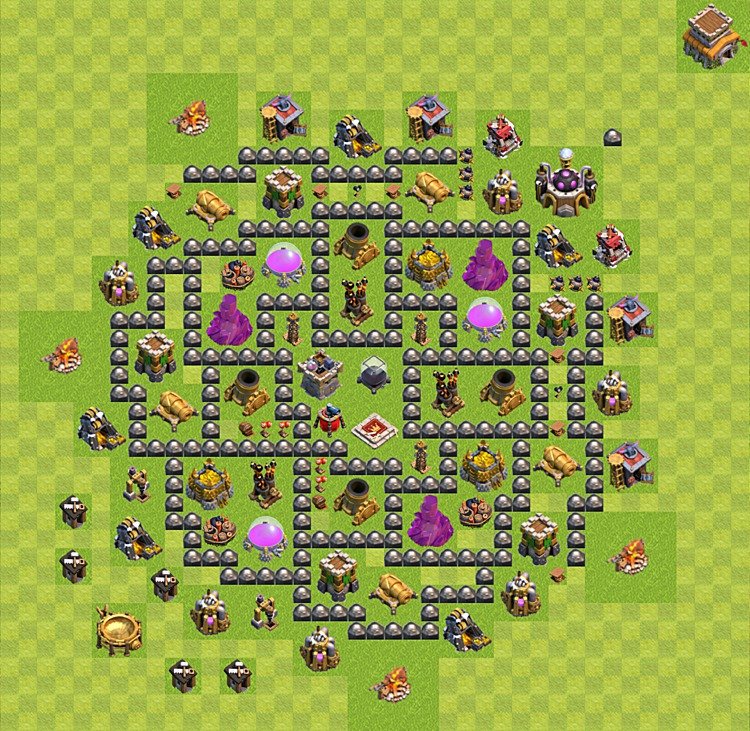 TH8 Farming Layout β Resource Protection Strategy & Base Link Season 2026