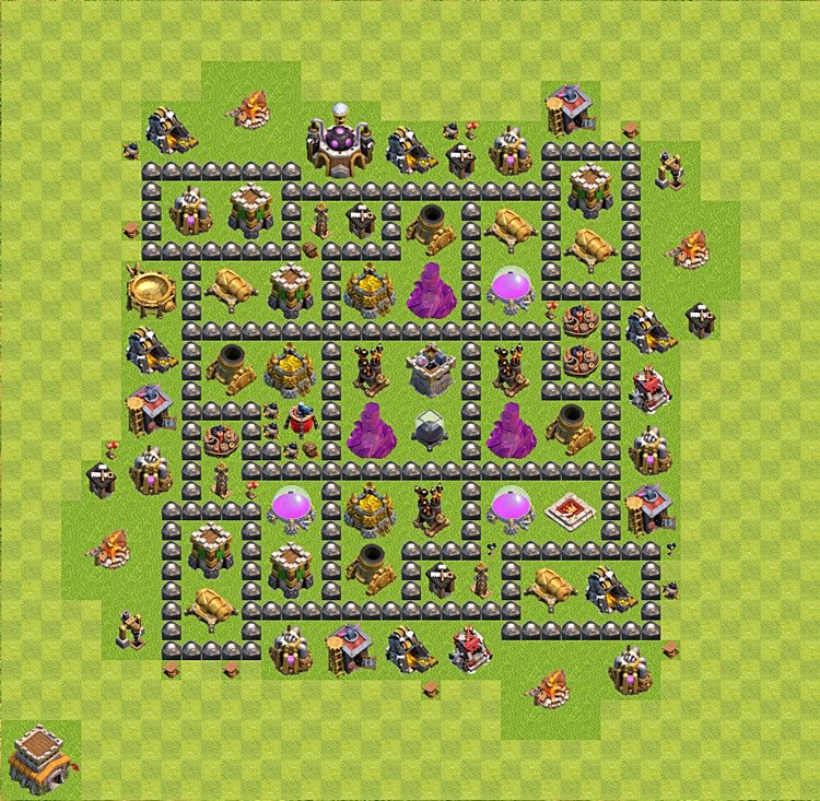 TH8 Resource Protection Base β Award-Winning Farming Layout CoC 2026