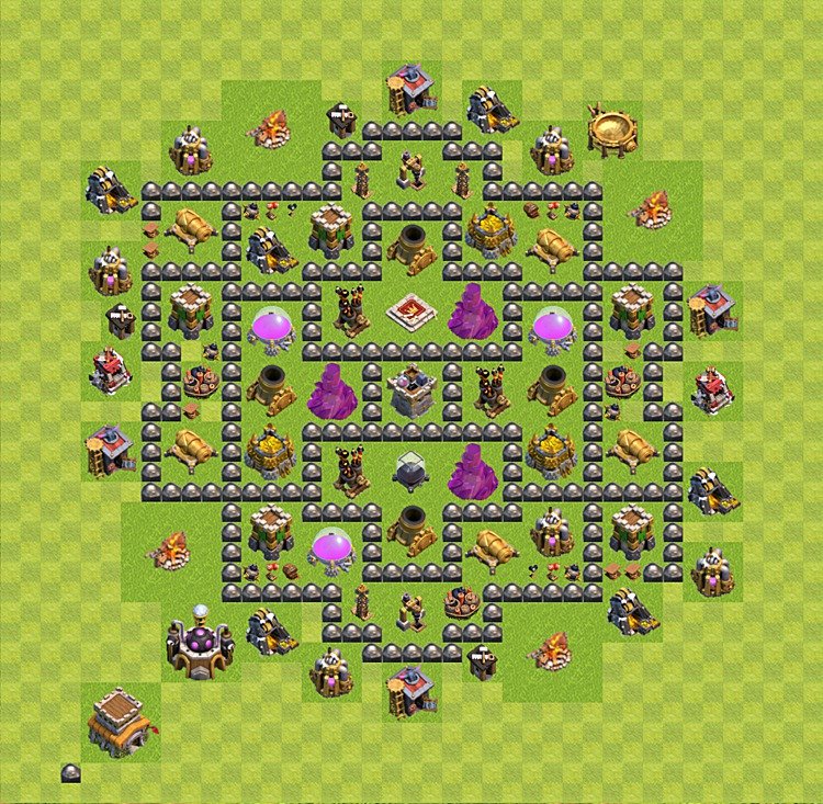 TH8 Resource Protection Base – Competitive Farming Layout 2026