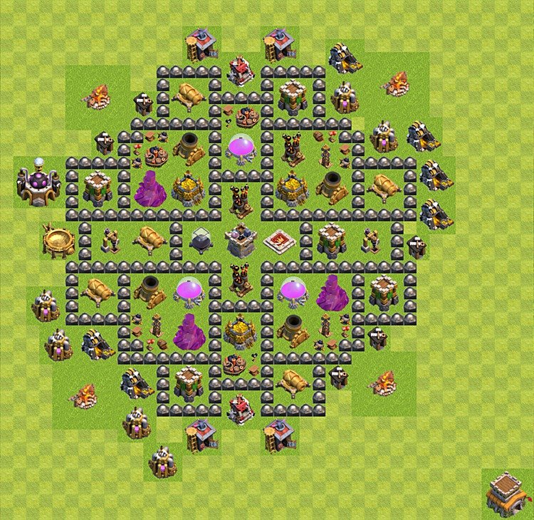 TH8 Resource Protection Farming Layout β Copy Link Included Updated 2026