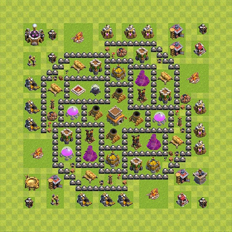 TH8 Trophy Base with Copy Link – Trophy Pushing Strategy 2025