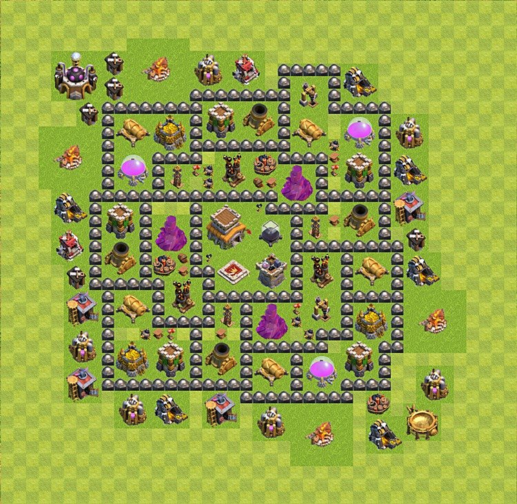 TH8 Trophy Pushing Base β Award-Winning Trophy Layout Season 2026