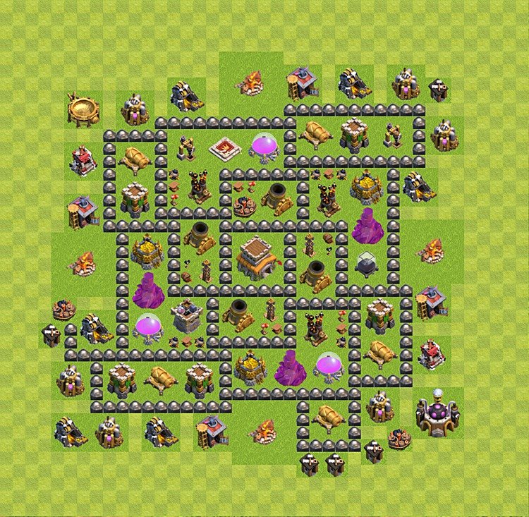 TH8 Trophy Setup – Trophy Pushing Defensive Layout Season 2026