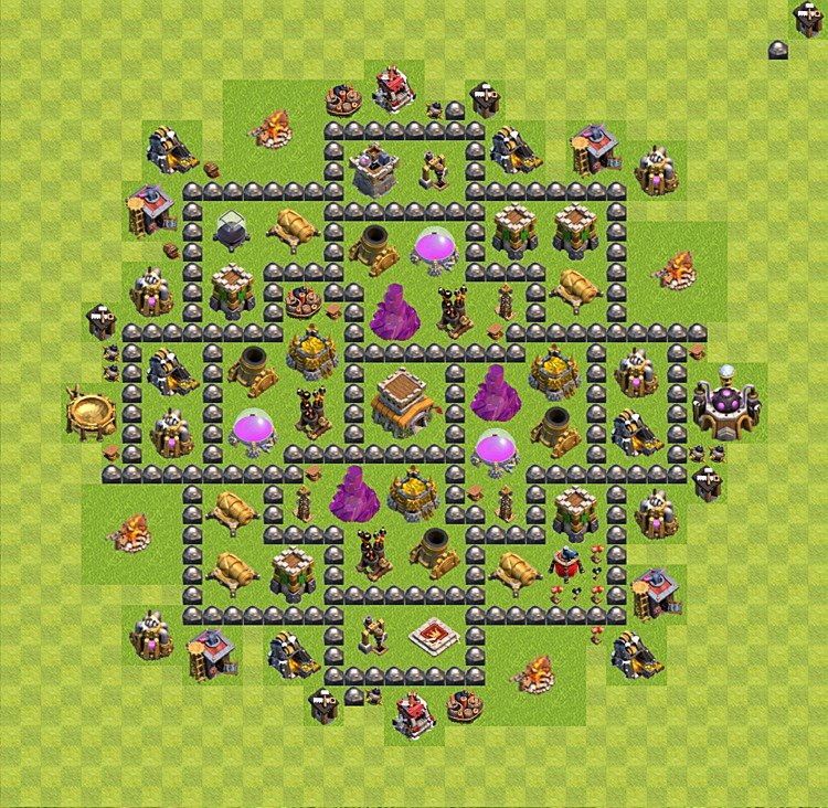 Ultimate TH8 Trophy Base – Trophy Pushing with Copy Link CoC 2026