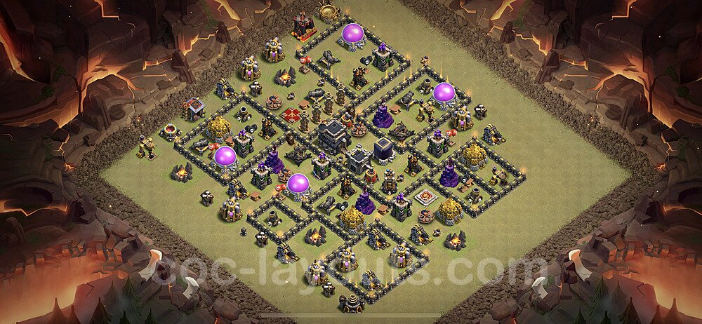 Best TH9 Hybrid Base β Hybrid Defense Plan 2026