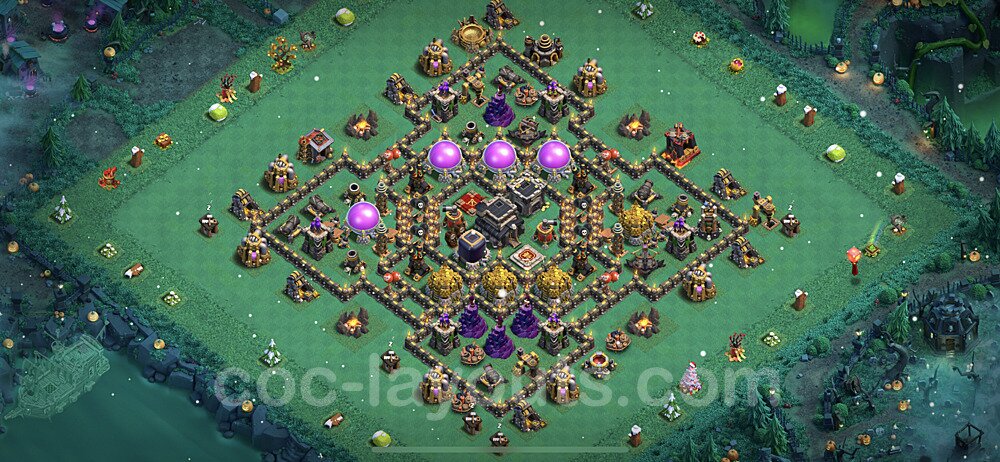 Best TH9 Hybrid Base – Hybrid Defense Plan Season 2026